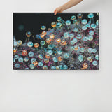 The Trichome Pumpkin Patch Canvas Print