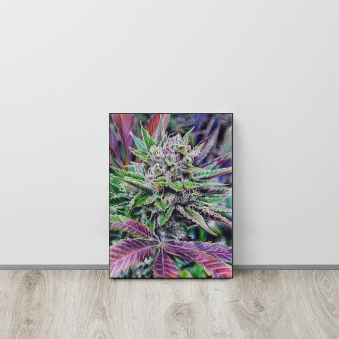 Vanilla Frosting Flower Canvas Print
