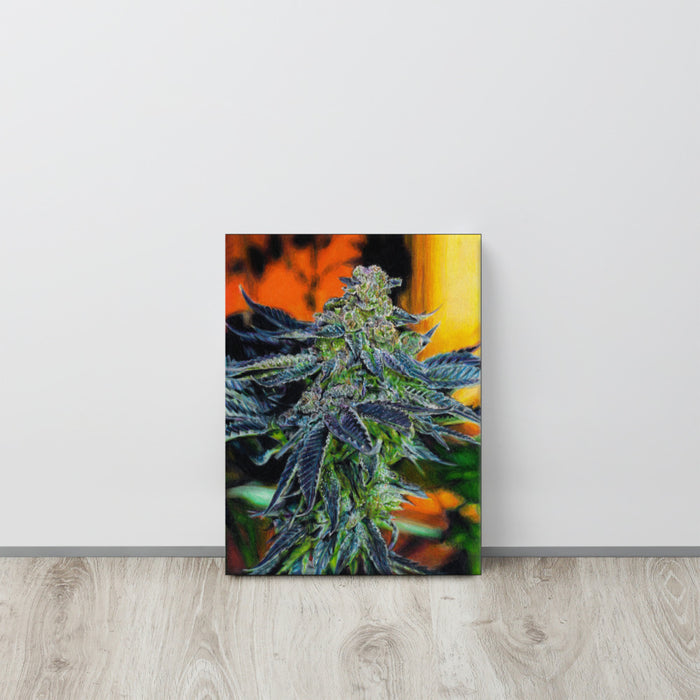 Hash Master Flower Canvas Print