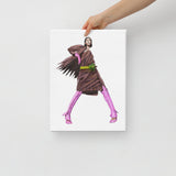 Canna Chic Canvas Print