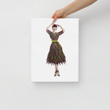 Canna Rockabilly Canvas Print