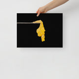 Sour Apricot Dab Canvas Print