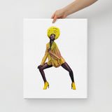 Canna Vogue Canvas Print