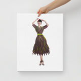 Canna Rockabilly Canvas Print