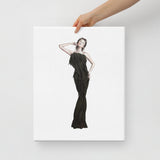 Canna Maxi Bandage Canvas Print