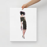 Canna Posh Canvas Print