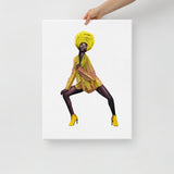 Canna Vogue Canvas Print