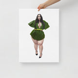 Canna Mini A-Line Canvas Print