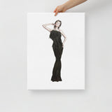 Canna Maxi Bandage Canvas Print