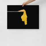 Sour Apricot Dab Canvas Print