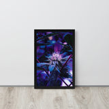 Sapphire Scout Framed Flower Print