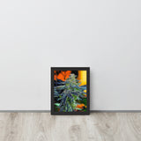 Hash Master Framed Flower Print