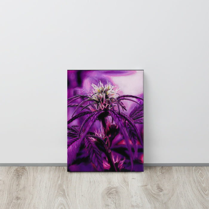 Chemdawg Mints Flower Canvas Print