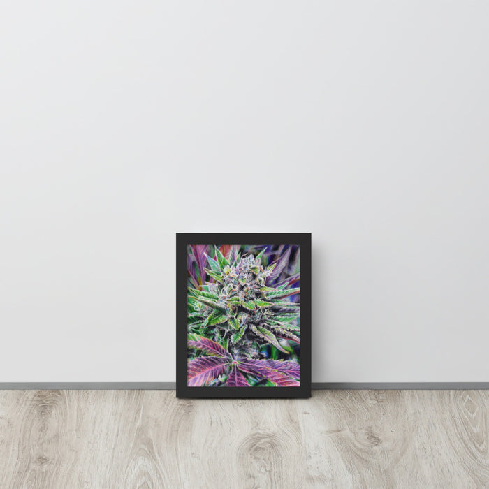Vanilla Frosting Framed Flower Print
